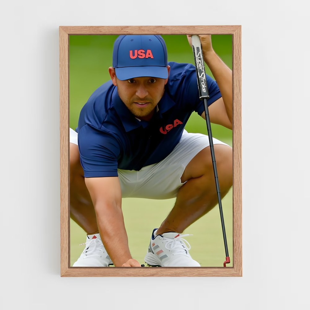 Poster Xander schauffele – affiche Golf (vue 4)